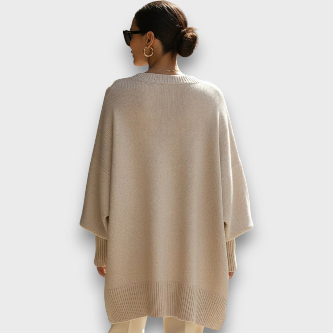 Leona | Pull en laine avec élégance décontractée