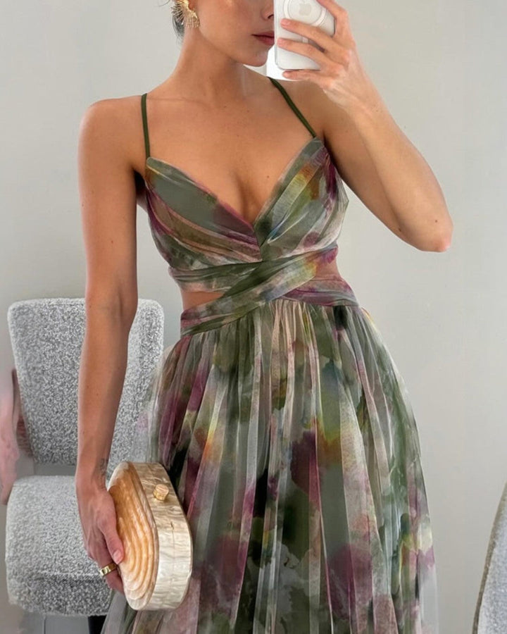 Giselle | robe longue à imprimé floral