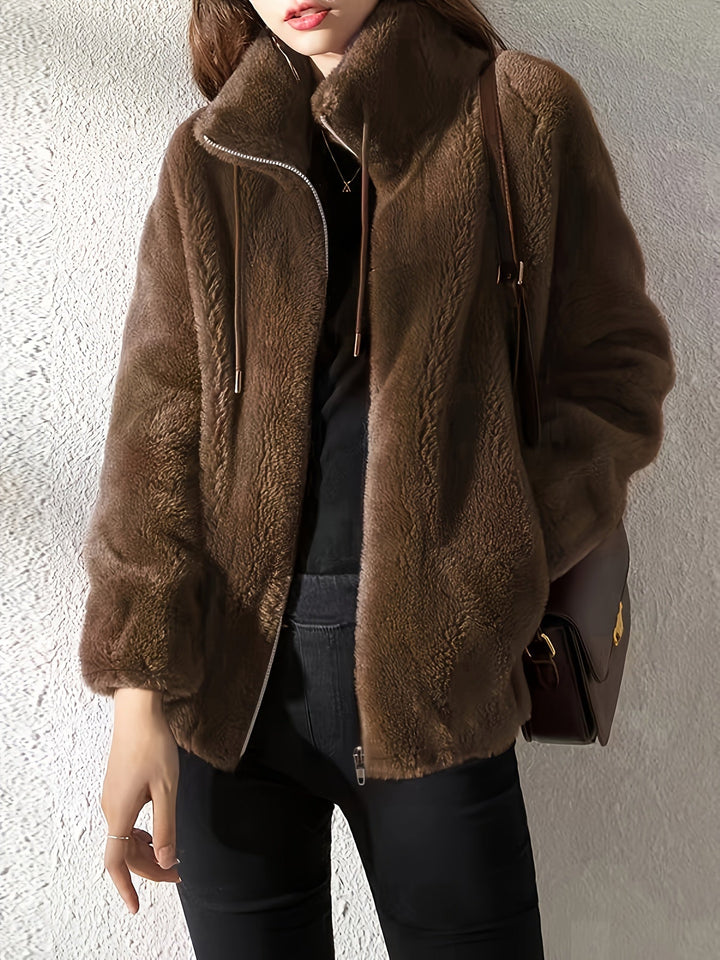 Amara | Veste en fausse fourrure douce et chaude