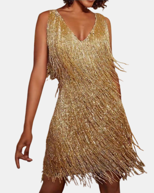 Fringella | Robe de Soirée avec Franges