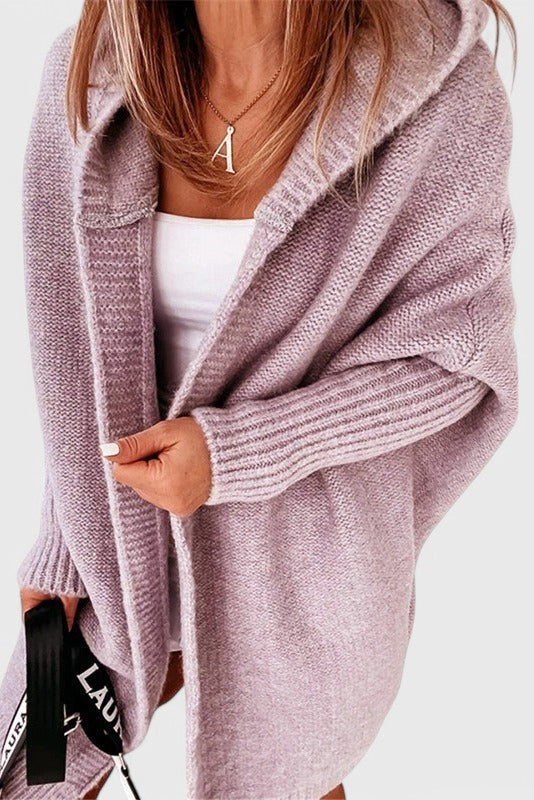 Lovisa | Gilet en Tricot Oversized avec Capuche