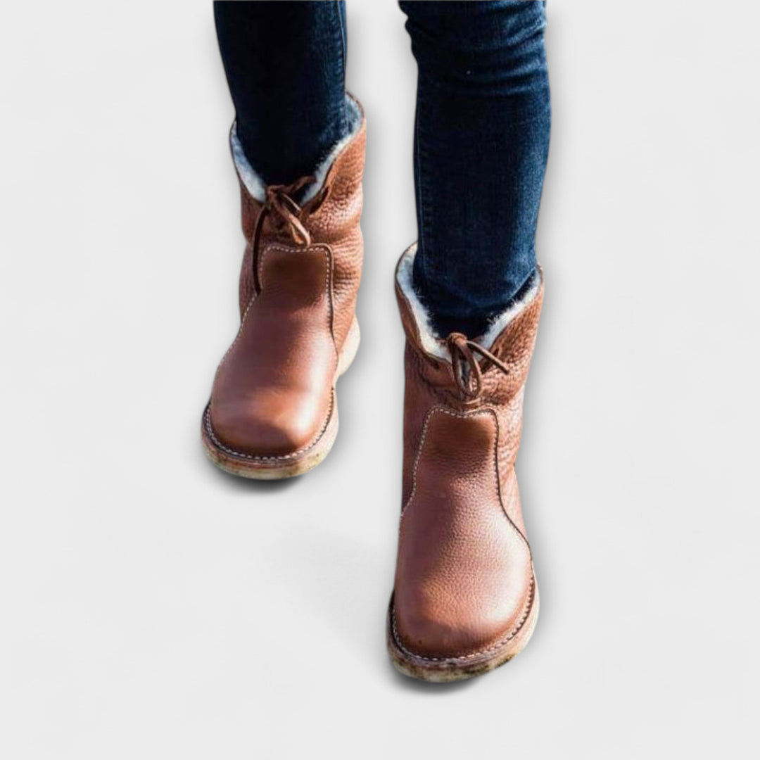 Teresa | Bottes Zeita Imperméables Avec Doublure En Laine Chaude