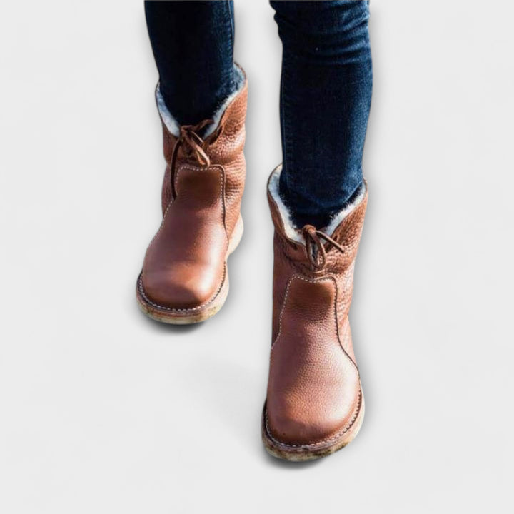 Teresa | Bottes Zeita Imperméables Avec Doublure En Laine Chaude