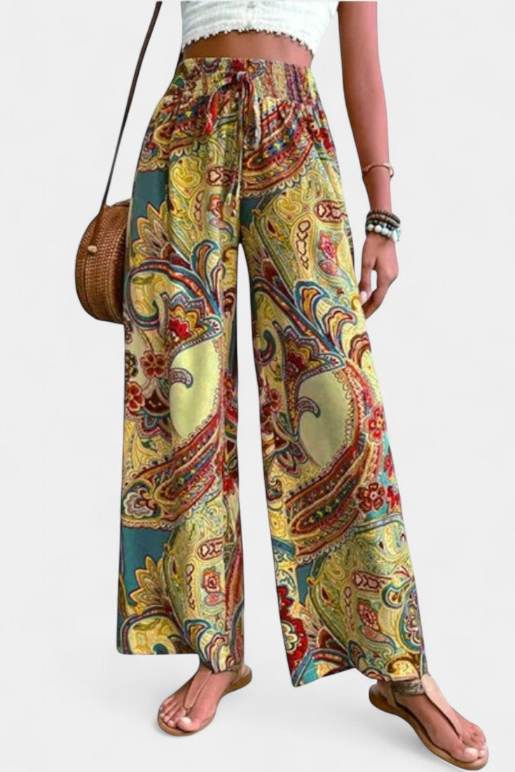 Vitoria | Pantalons d'Été à Jambes Amples