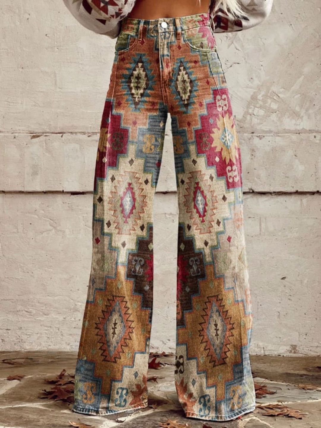 Lea | Pantalon Retro Élégant
