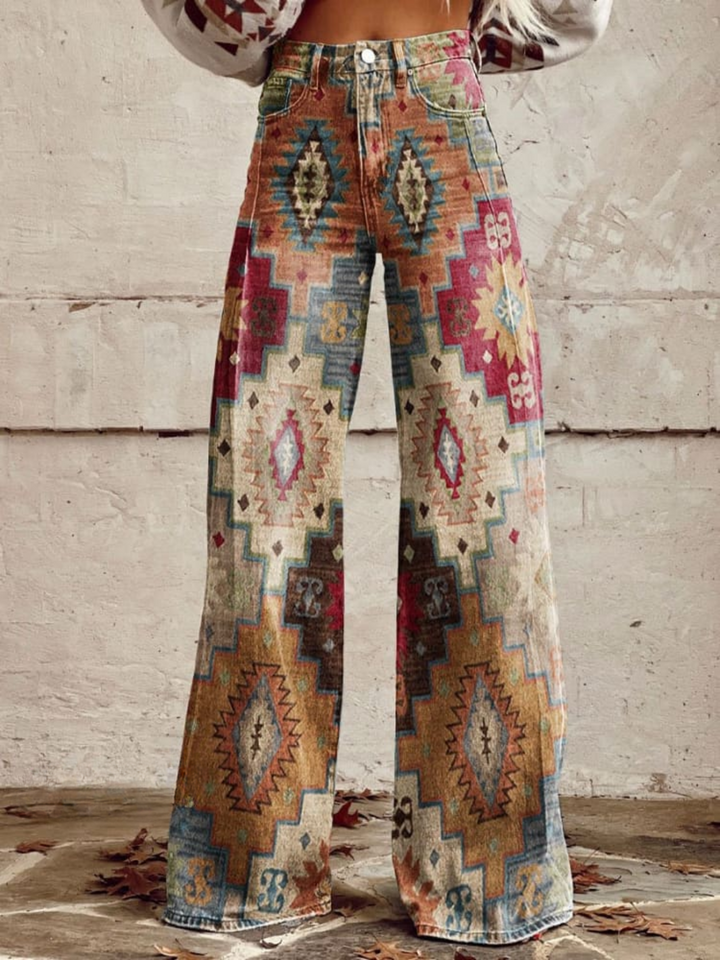Lea | Pantalon Retro Élégant