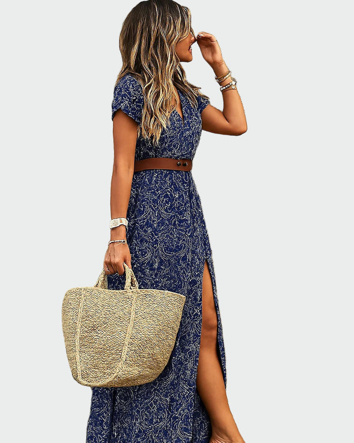 VERA | ROBE BOHÉMIENNE ÉLÉGANTE MAXI