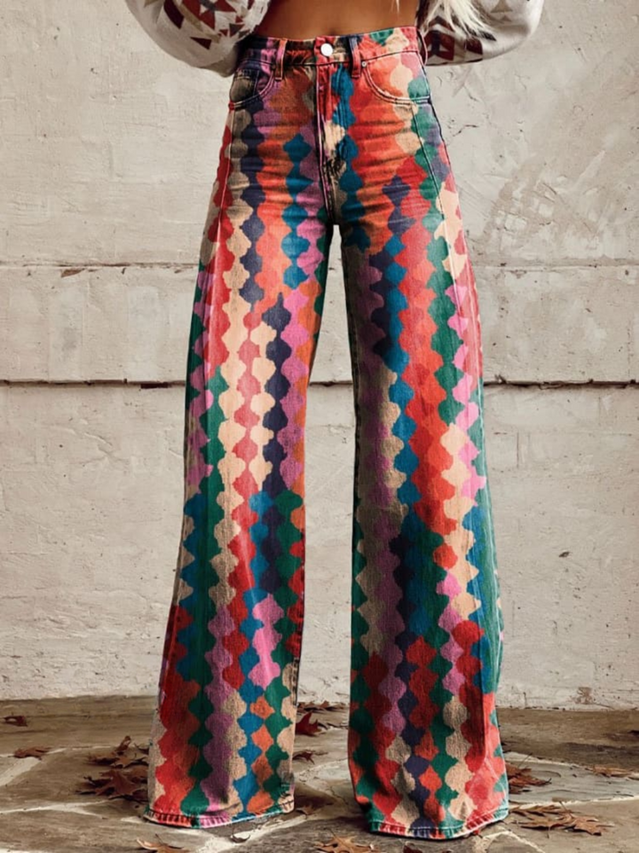 Amelia | Pantalon Bohème Élégant