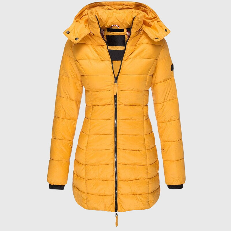 Freya | Manteau Long en Duvet