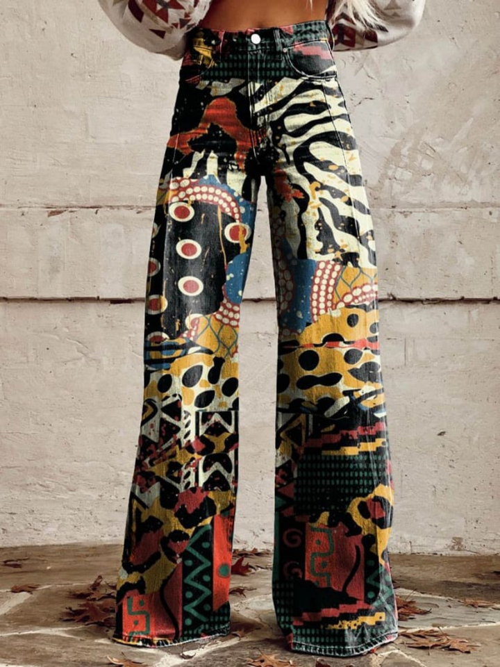 Elodia | Pantalon Large Élégant
