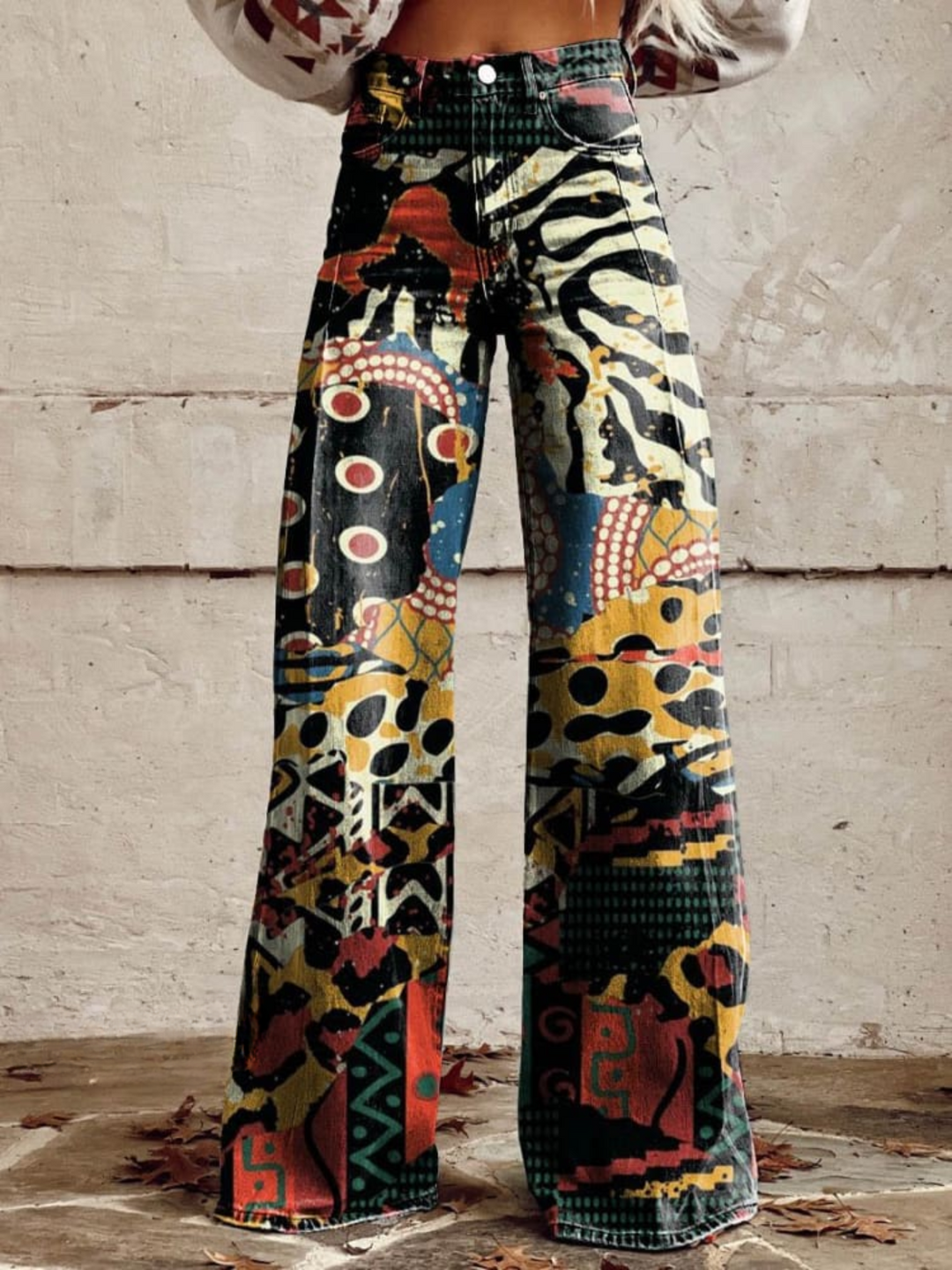 Elodia | Pantalon Large Élégant