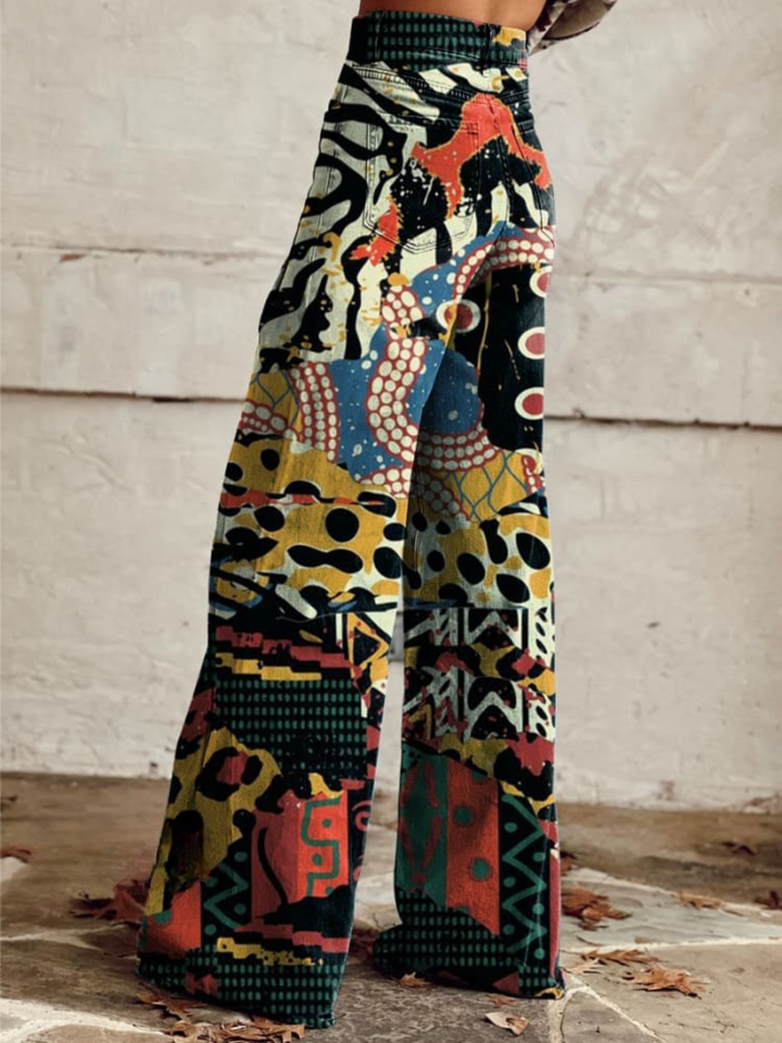 Elodia | Pantalon Large Élégant