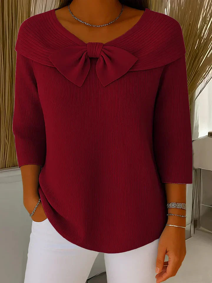 Lúa | Pull chaud et féminin avec nœud
