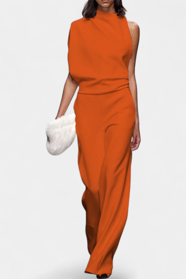 Etta | Mono Asymétrique à Jambe Fluide