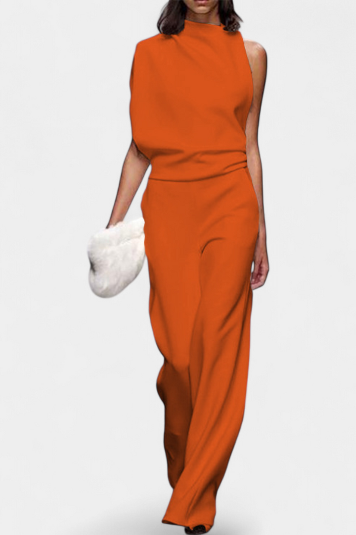 Etta | Mono Asymétrique à Jambe Fluide