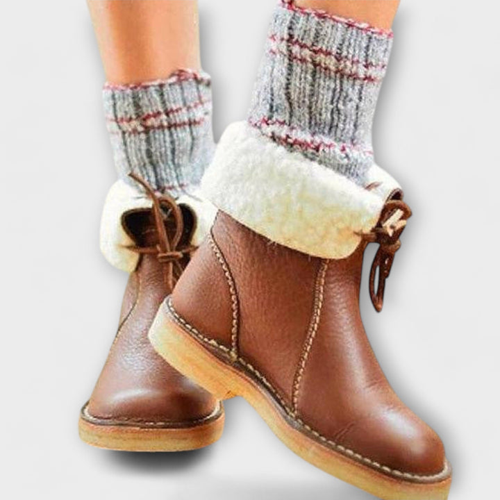 Teresa | Bottes Zeita Imperméables Avec Doublure En Laine Chaude