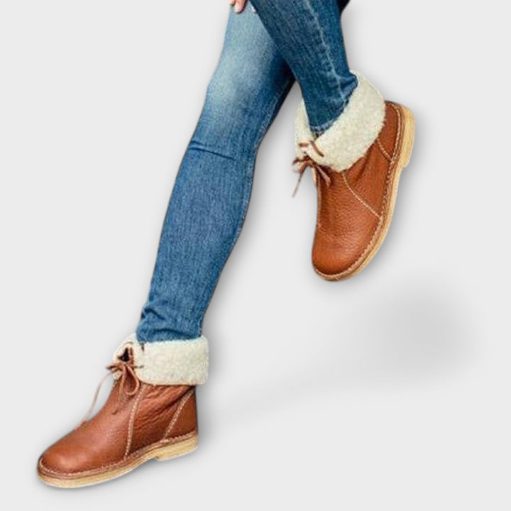 Teresa | Bottes Zeita Imperméables Avec Doublure En Laine Chaude