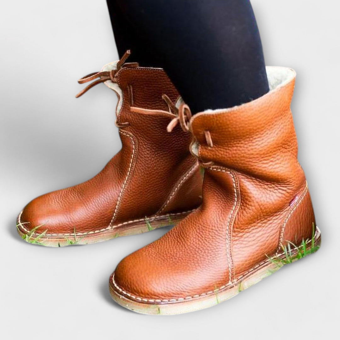 Teresa | Bottes Zeita Imperméables Avec Doublure En Laine Chaude