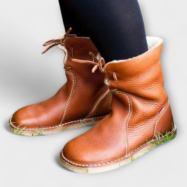 Teresa | Bottes Zeita Imperméables Avec Doublure En Laine Chaude