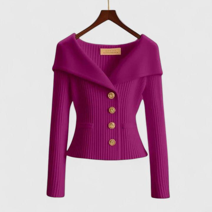 Clarisa | Élégante veste en tricot pour des apparitions stylées