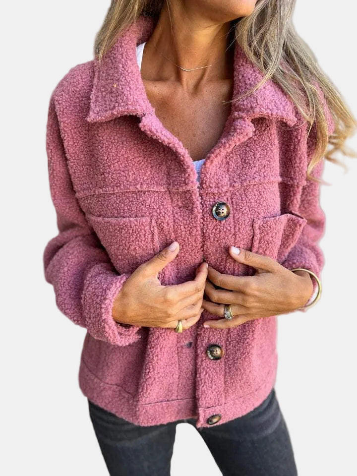 Antonia | Veste boutonnée confortable
