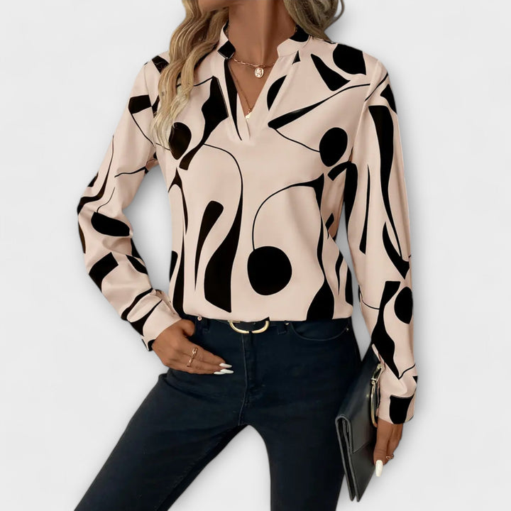 Lara | Blouse Élégante avec Design