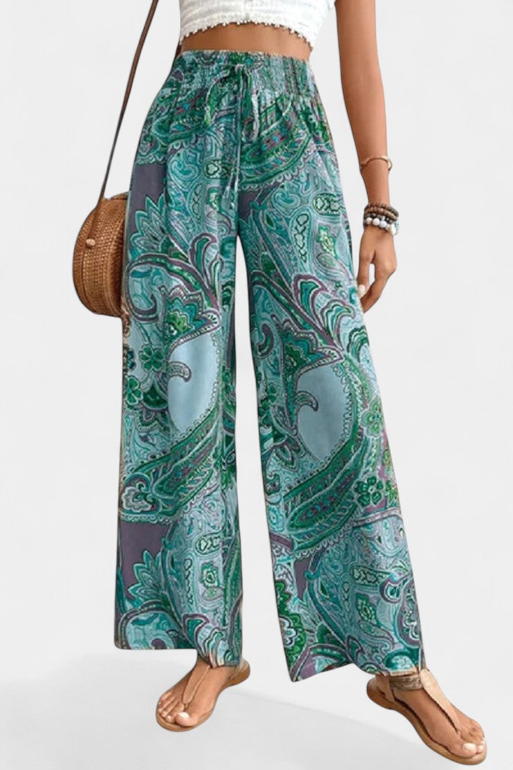 Vitoria | Pantalons d'Été à Jambes Amples