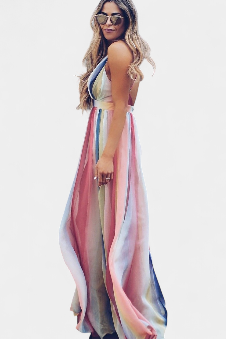 Gretchen | Robe Rayée