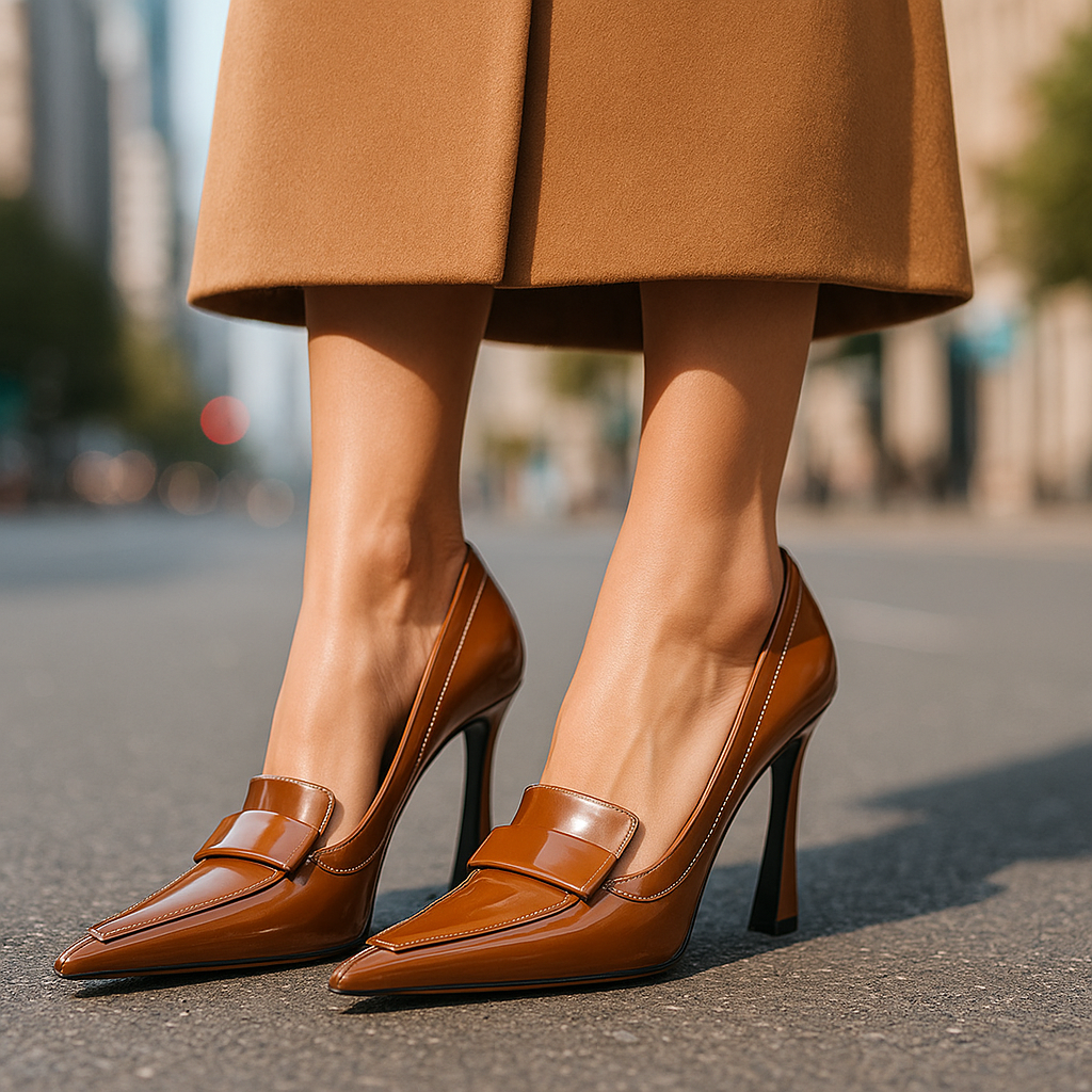 Claudia | Chaussures Vernies Élégantes