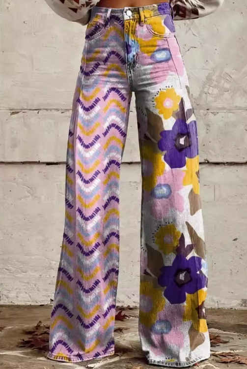 Isadora | Pantalon Boho Floral