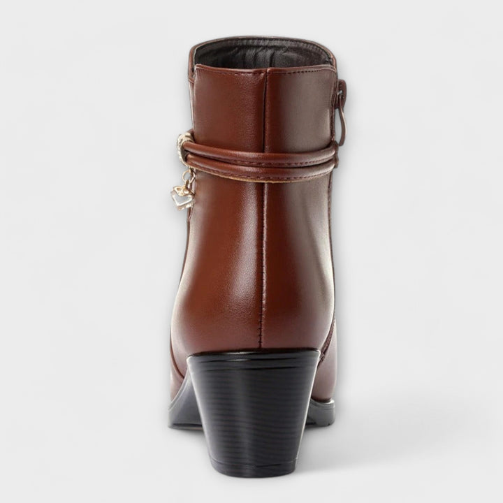 Rocío | Bottines d'Hiver Élégantes et Confortables avec Fermeture Éclair