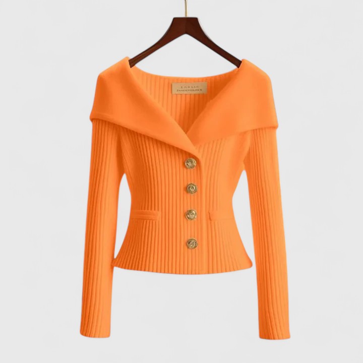 Clarisa | Élégante veste en tricot pour des apparitions stylées