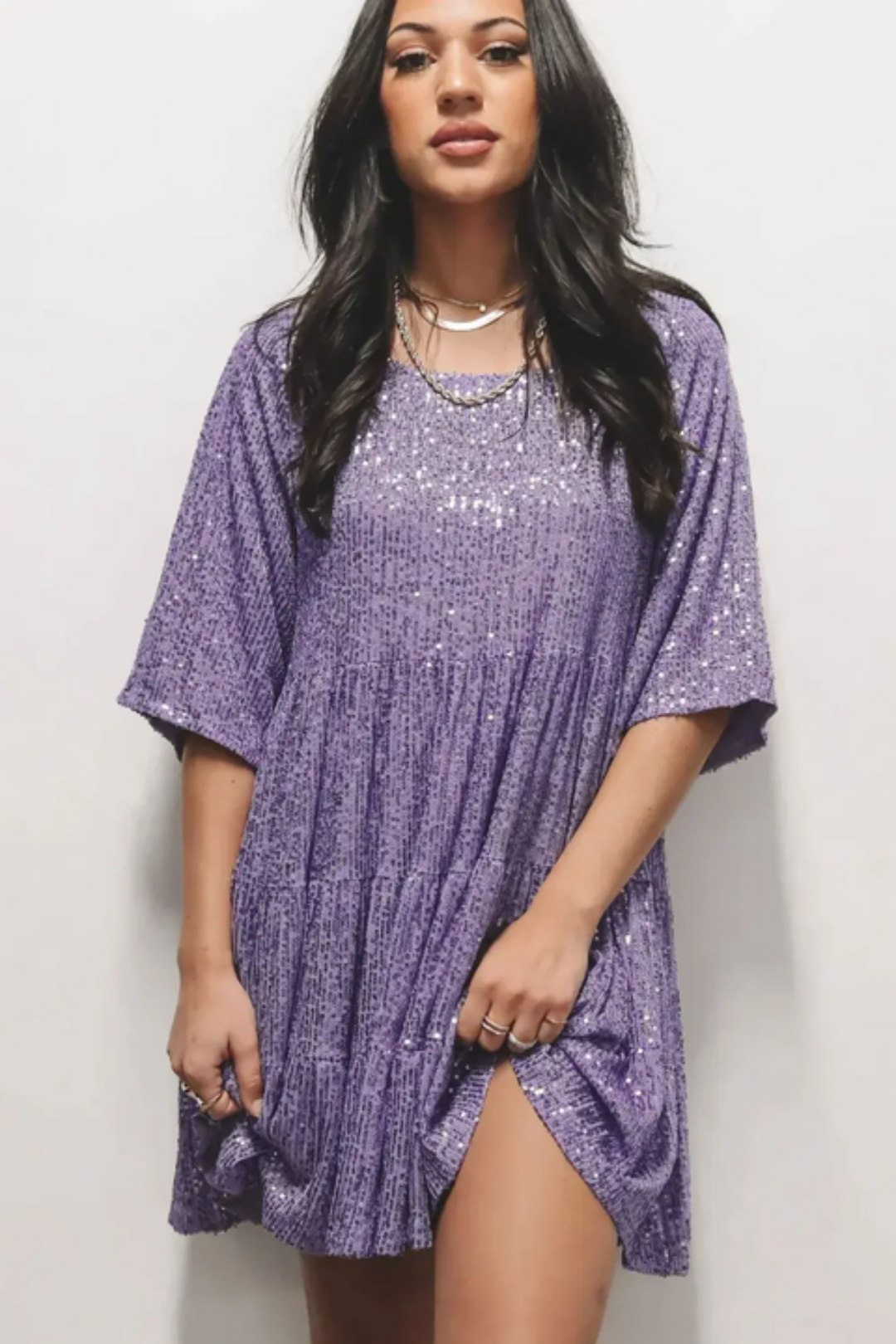Lilia™ | Robe de soirée élégante avec paillettes
