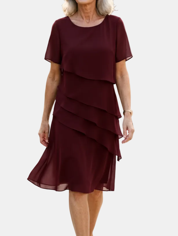 Linda | Robe Élégante avec Volants