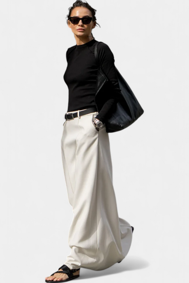 Ada | Jupe H-Line Unie au Style Urbain Moderne