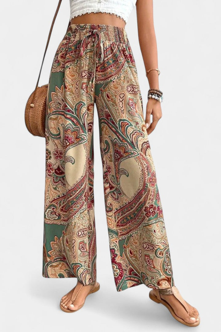 Vitoria | Pantalons d'Été à Jambes Amples