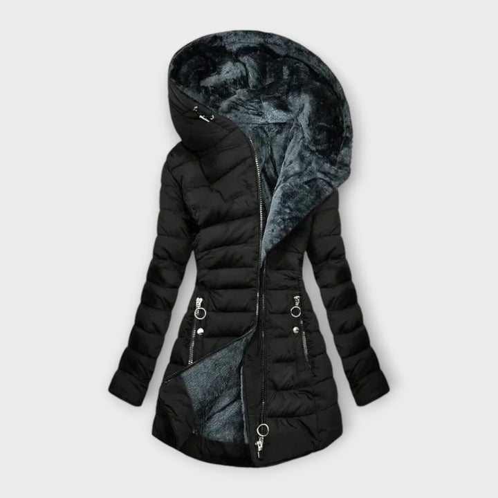 Elena I Manteau d'Hiver Luxe Chaud