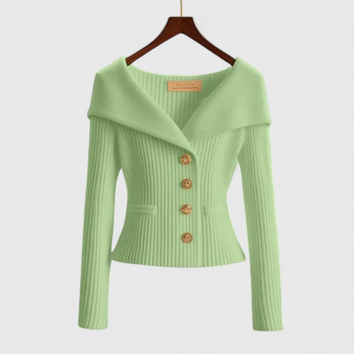 Clarisa | Élégante veste en tricot pour des apparitions stylées