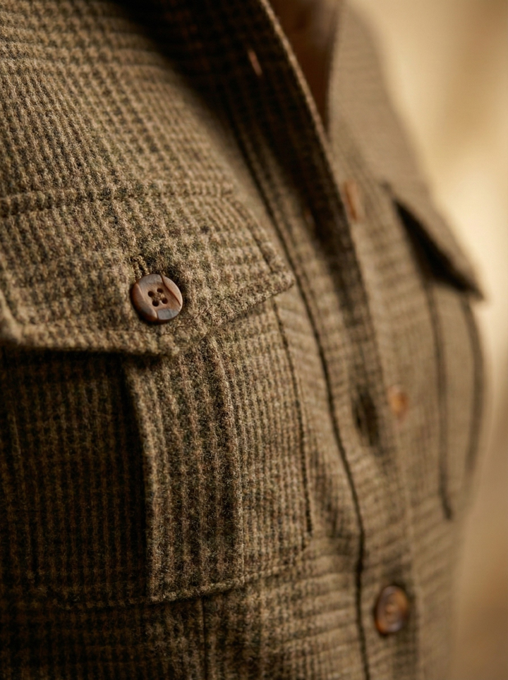 Elga | Combinaison en Tweed Moderne