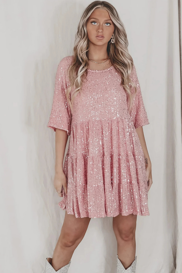 Lilia™ | Robe de soirée élégante avec paillettes