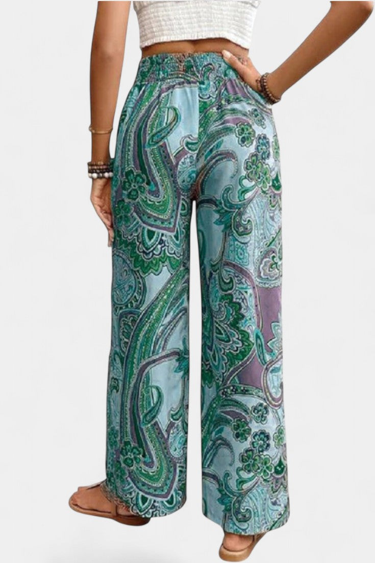Vitoria | Pantalons d'Été à Jambes Amples
