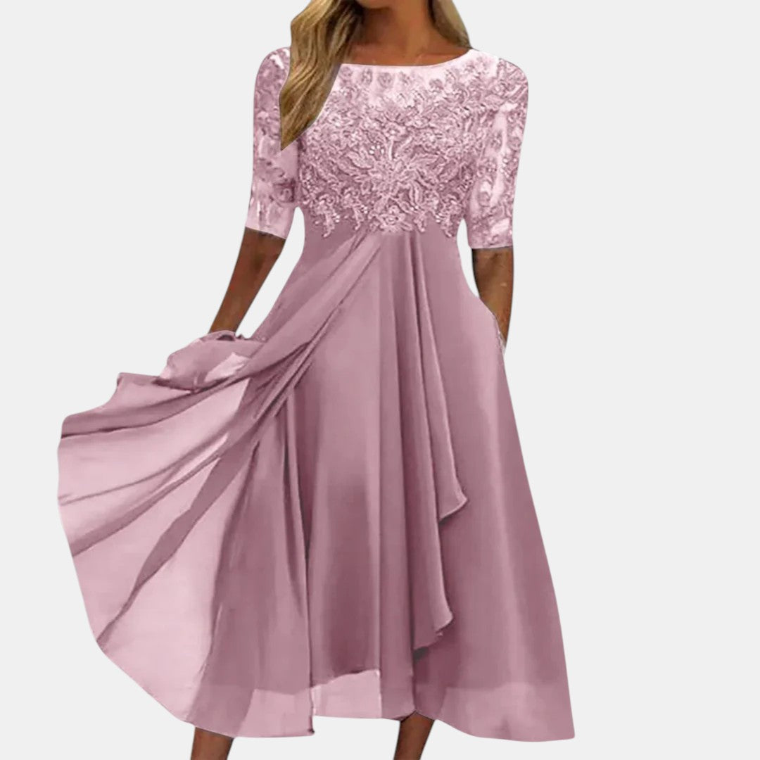 Rhonda | Robe Élégante en Dentelle