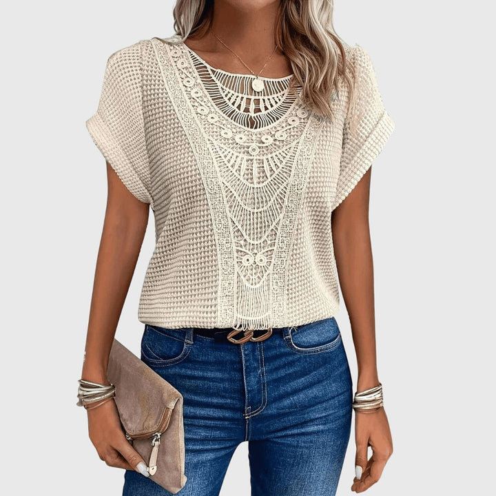 Pearl | Blouse Élégante Style Ibiza