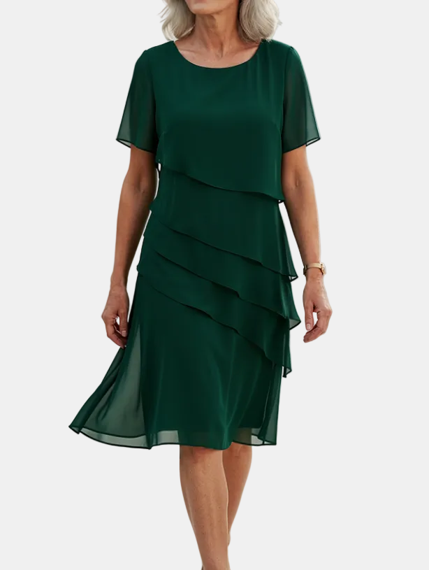 Linda | Robe Élégante avec Volants