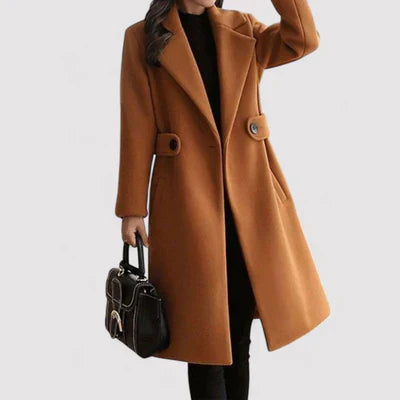 Elena | Manteau en Laine avec Ceinture