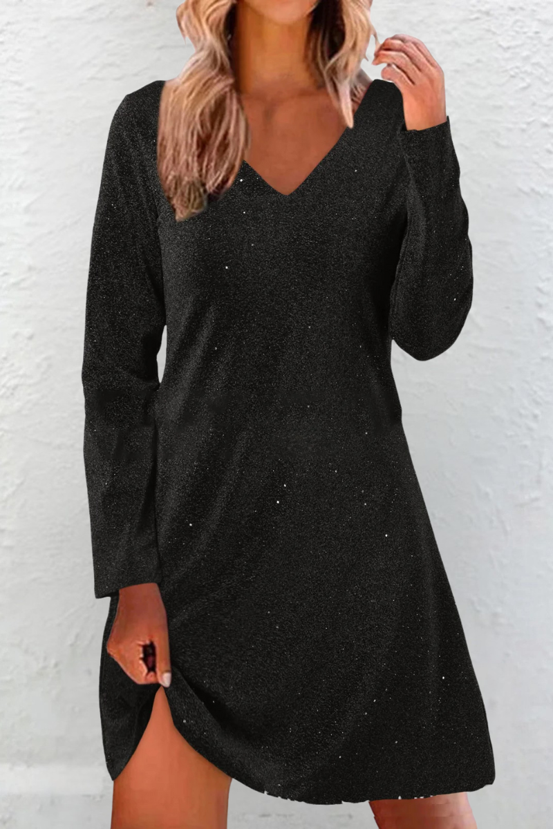 Elara™ | Robe mini en sequins élégante