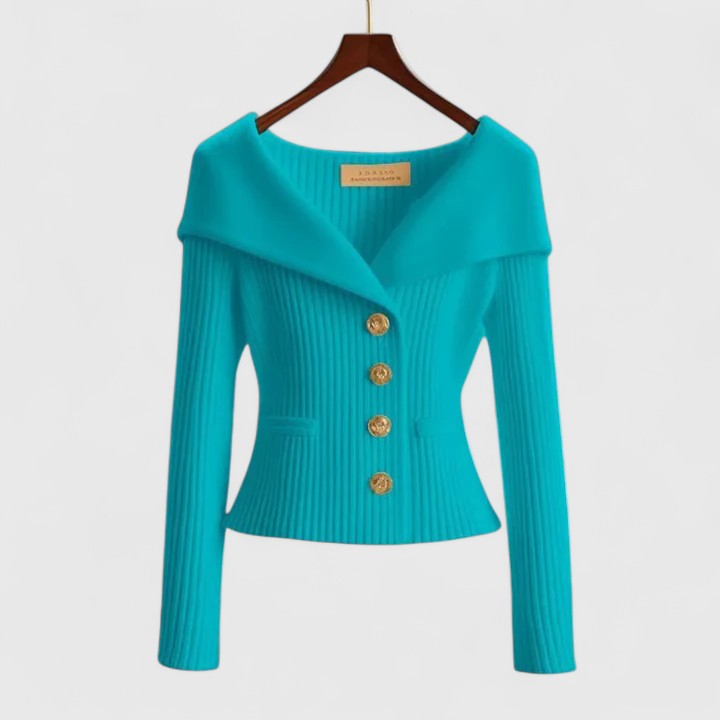 Clarisa | Élégante veste en tricot pour des apparitions stylées