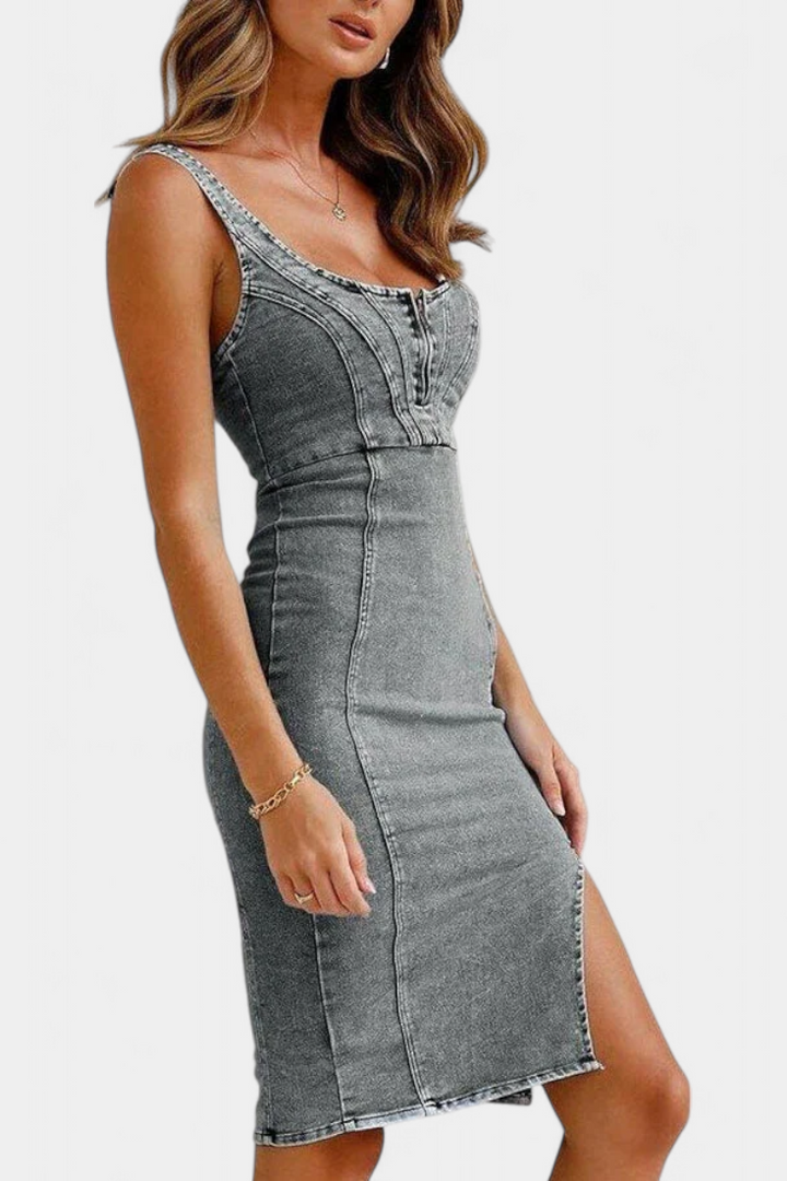 Janessa | Robe en Denim