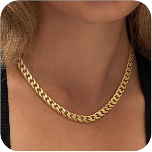 Collier Chunky Cuban Link | Dorado