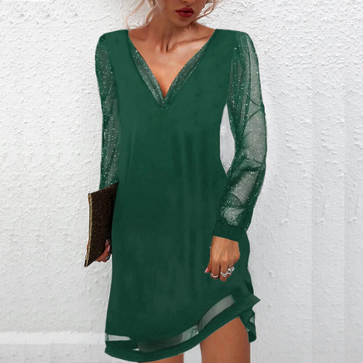 Lola | Robe élégante avec décolleté en V